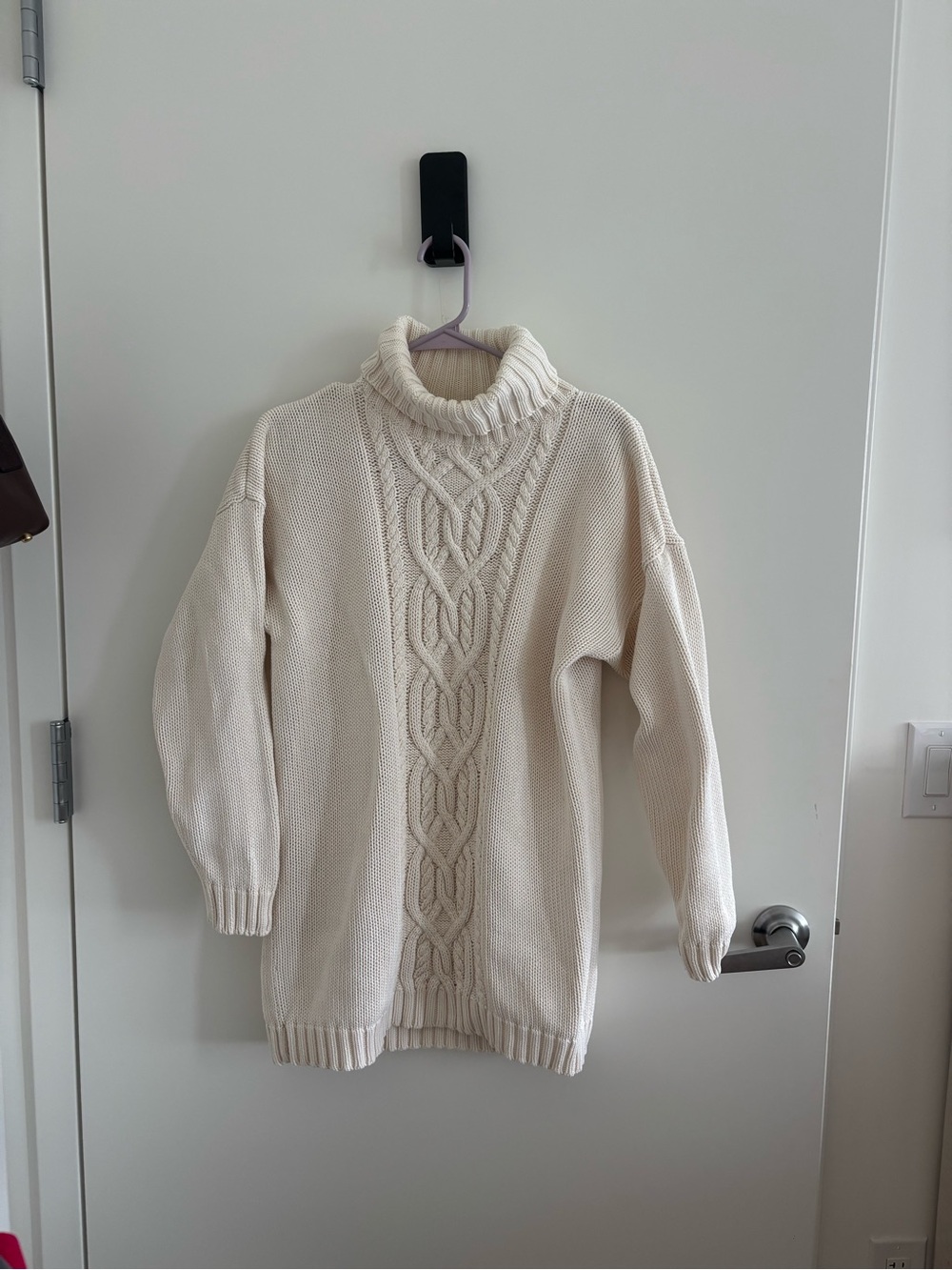 GAP Turtleneck Cable Knit Sweater Dress